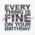 Everything Is Fine On Your Birthday